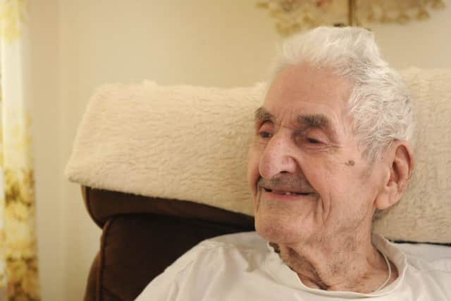 War veteran Ken Hill from Morecambe