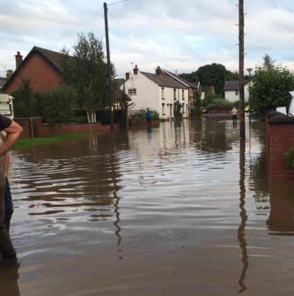 Pictures of Churchtown after it flooded last Monday.