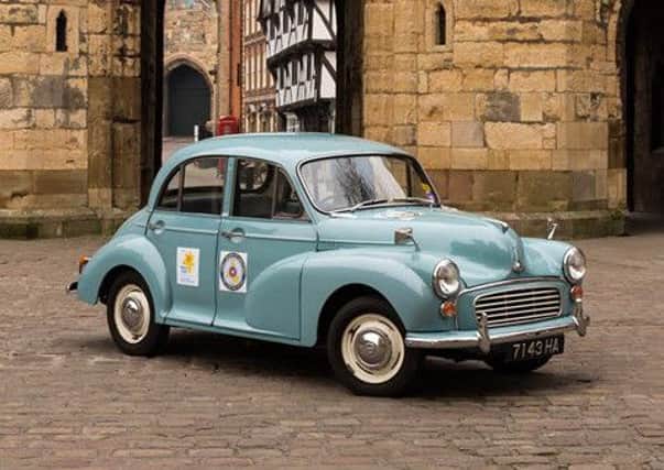 Morris Minor Owners Club is touring a 1963 4 door saloon
