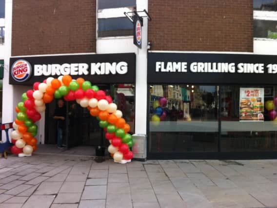The new Burger King was burgled just hours after its official opening.