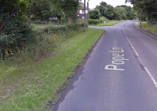 Junction of Pope Lane and Green Lane in Whitestake. Picture: Google