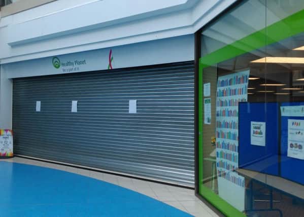 The Healthy Planet in Preston, which has closed at short notice