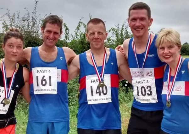 The Preston Harriers team which competed at Great Eccleston