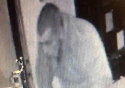 Police have released CCTV images of a man they would like to speak to following a burglary at Casetronix, Towngate in Leyland.