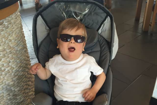 Rory Curzon Smith, 5, from Fulwood, Preston. Rory was born at 24 weeks and has a number of disabilities with complex sensory, neurological and mobility issues