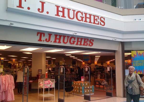 The former TJ Hughes store in the Fishergate Centre