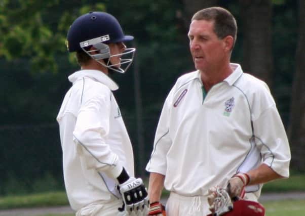 Henry Thompson (left) and David Makinson (right) - Leyland Cricket Club