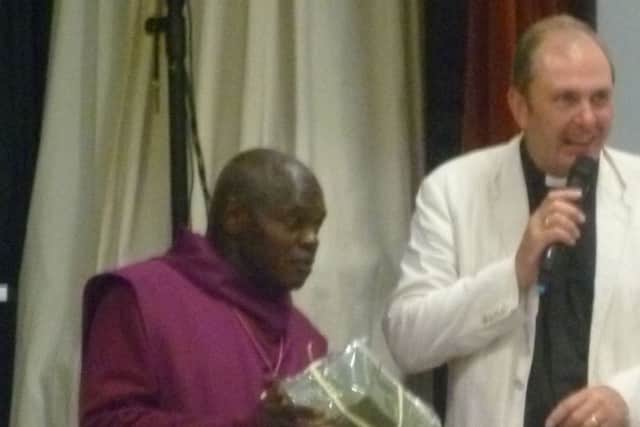 Archbishop of York John Sentamu  visits St Michael's on Wyre as part of the four-day Crossroads Mission