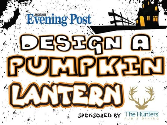 Design a pumpkin lantern