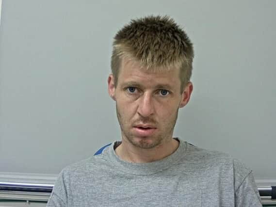 Steven Parkinson, who threatened to stab a shopkeeper in Lancaster