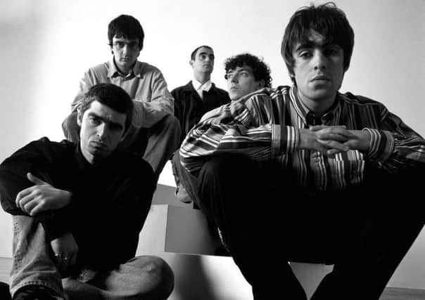 Oasis in 1996.