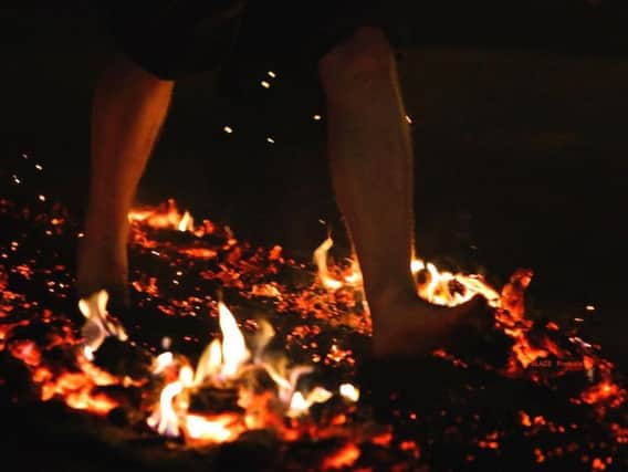 Fire walk