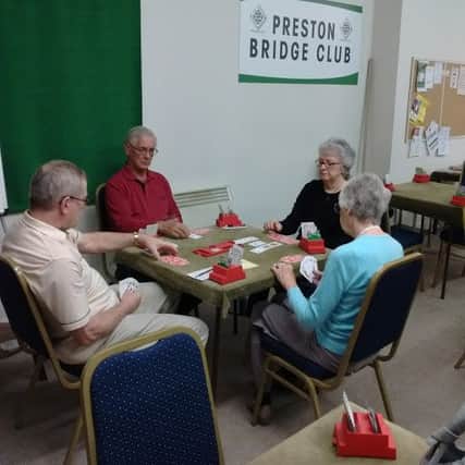 Members of Preston Bridge Club