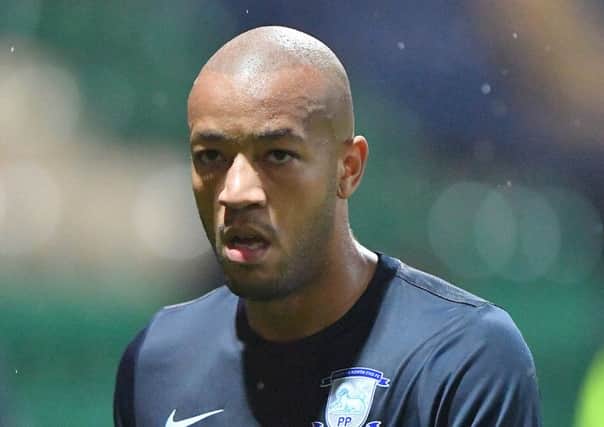 Alex Baptiste scored his first goal for Preston in midweek