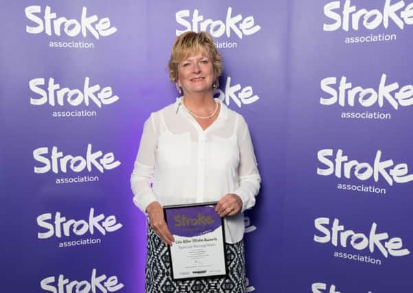 Caroline Watkins Stroke Awards 2106 special recognition