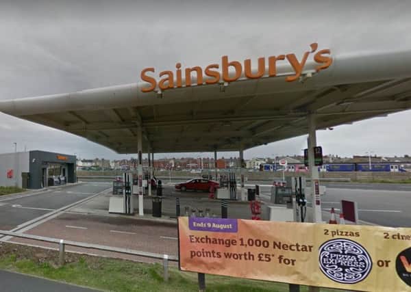 Sainsbury's petrol station in Talbot Road, Blackpool (Pic: Google)