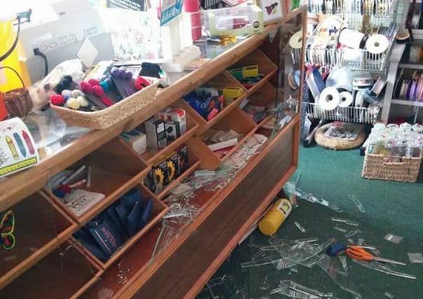 Little Shop of Hobbies on Pedder Street in Morecambe has been broken into overnight. Money from charity boxes was stolen and the shop was ransacked.