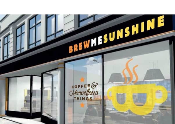Brew Me Sunshine is due to open this week in the former Visitor newspaper buildings on Victoria Street, Morecambe.