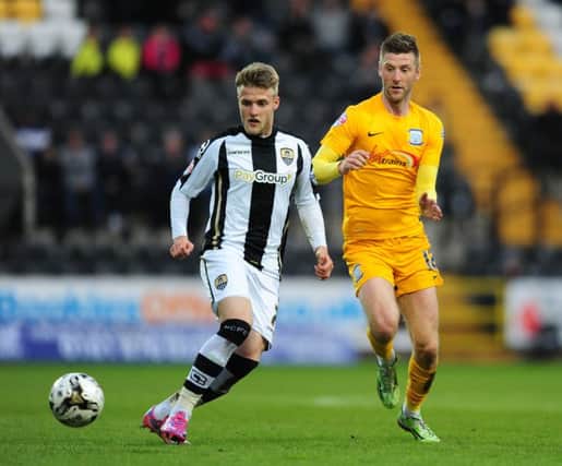 Will Hayhurst's last appearance for Notts County was against PNE