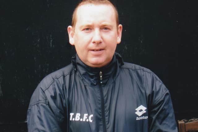 Former manager of the Theatre Boys Football Club Steve Collinson who died in October 2015