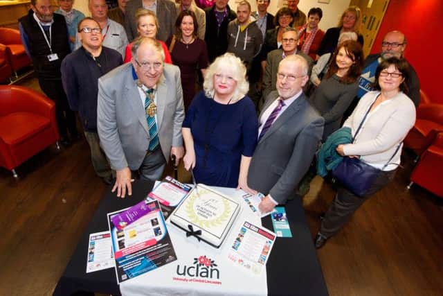 The launch of the UCLan 1 in 4 Festival