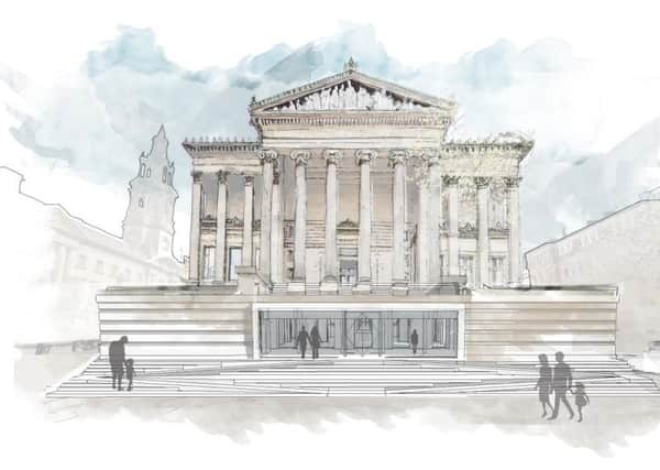 How Preston's Harris could look. Copyright Purcell Architects