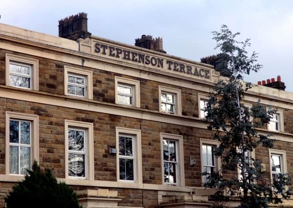 Historic: Stephenson Terrace, within the Deepdale Enclosure Conservation Area