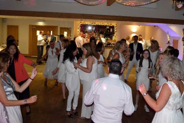 Steve Royle Column. Spot Steve's wife at the "Wear Something White Party". Whoops!