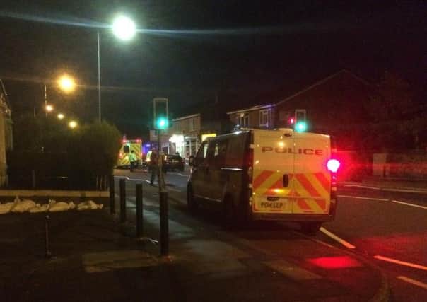 Crash in Leyland Road, Penwortham