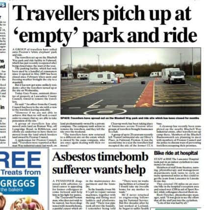 Previous stories on the Bluebell Way Park and Ride