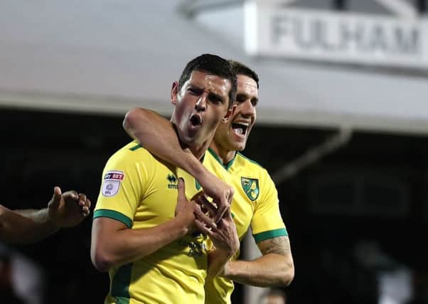 Graham Dorrans celebrates after scoring the opener in Tuesday's 2-2 draw at Fulham