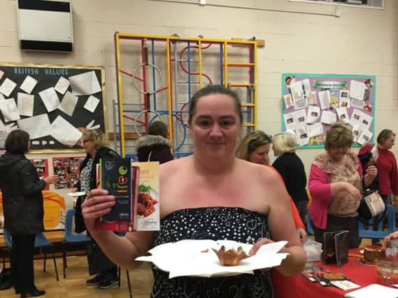 Michaela Dutton, of Slimming World, Fulwood St Peters, who won the group's bake-off challenge