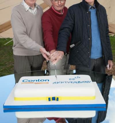 Founders of Conlon Construction Pat Conlon, Vincent Conlon and Malachy Conlon