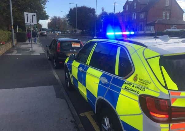 Picture courtesy of Colne and West Craven Police.Vehicle seized in Preston  being driven by a disqualified driver.The same disqualified driver was caught earlier the same morning driving a BMW which was also seized.