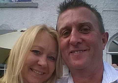 Nigel and Jacqui Crook of Croston, who met in Squires 23 years ago