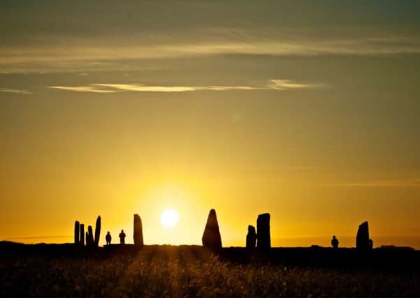 The famous standing stones. Picture by Colin Keldie.