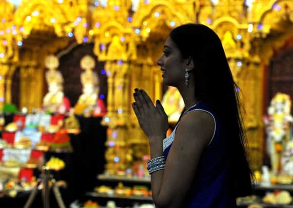 Photo Neil Cross
Diwali celebrations at BAPS Shree Swaminarayan mandir