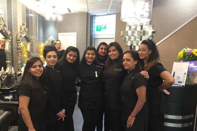 Staff at Mask Brow Bar and Beauty Lounge in Preston