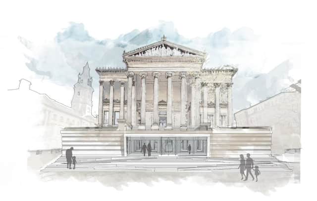 How Preston's Harris could look. Copyright Purcell Architects