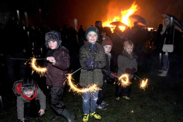 Bonfire at Worden Park