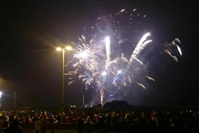 Fireworks in Fleetwood