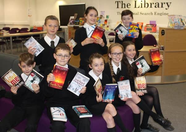 Year seven bookworms from Holy Cross Catholic High School in Chorley