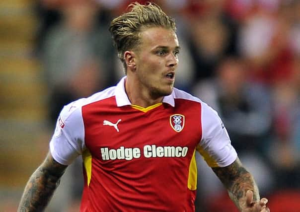 Danny Ward has netted eight goals for Rotherham this season