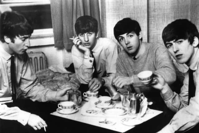 The Beatles at the Floral Hall, Morecambe, on January 16,1963