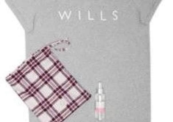 Jack Wills branded sleep tee gift set