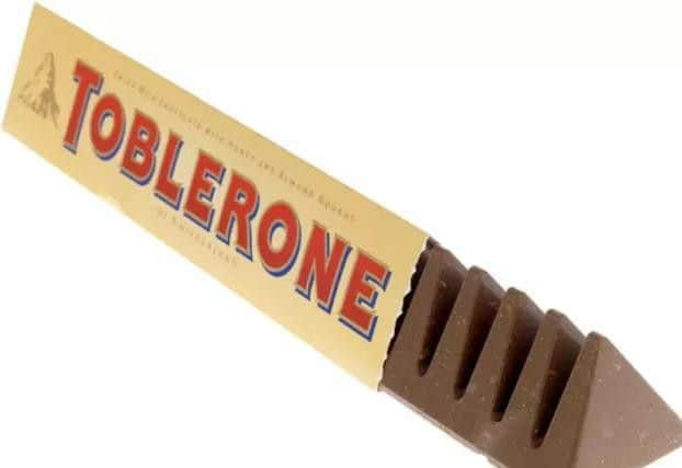 Toblerone before