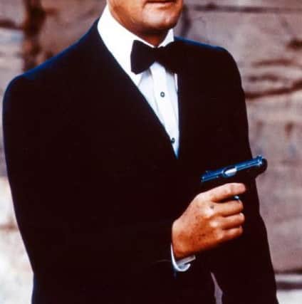 Roger Moore as the legendary James Bond
