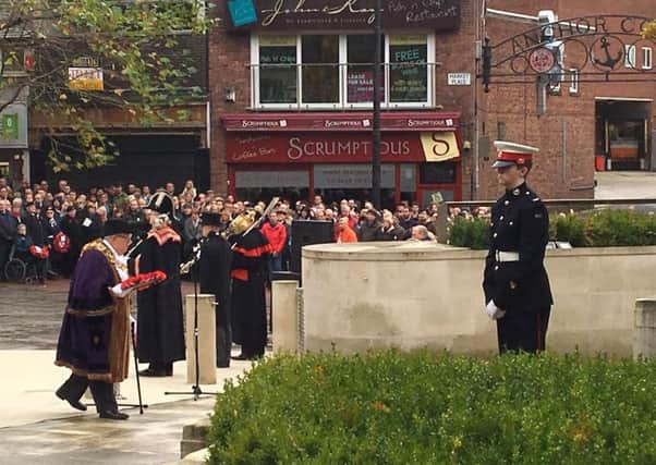 Remembrance Sunday in Preston, 2016
