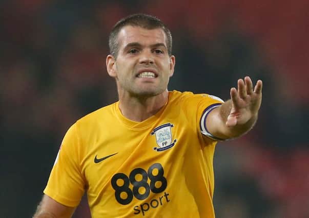 Preston midfielder John Welsh is inching his way back from a calf injury