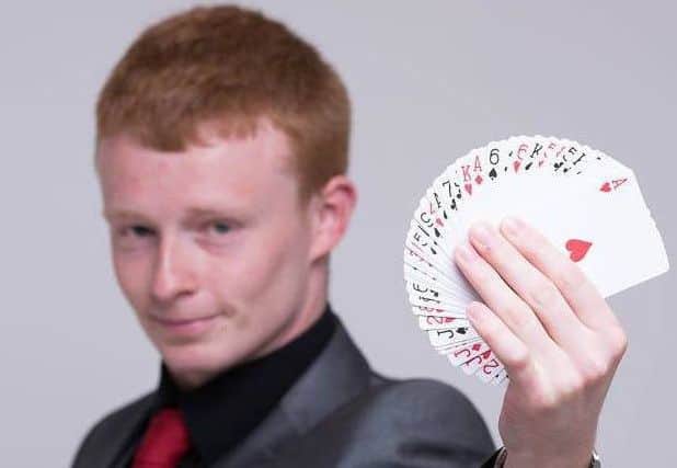 Magician Alex Hutton of Longton